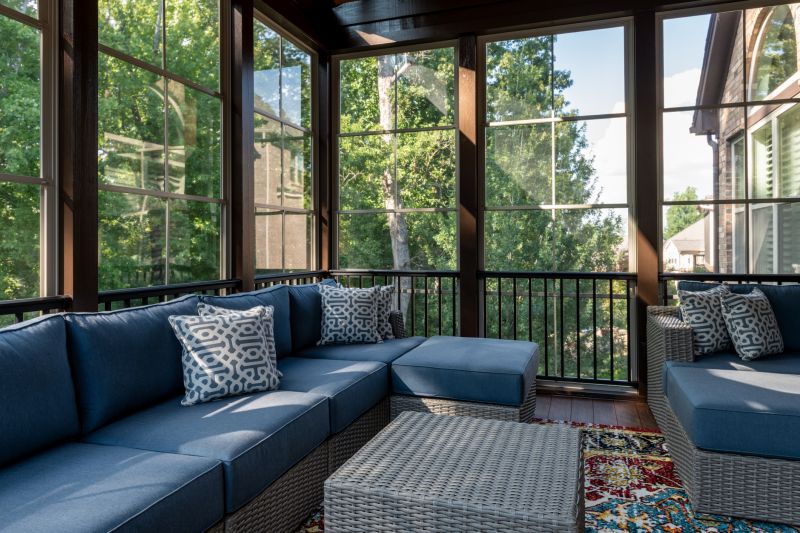 Sunroom with Custom Features